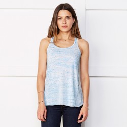 Plain Flowy racerback tank top Bella +Canvas 125 GSM